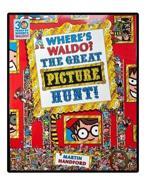 BUNDLE & SAVE 🔎 Where's Waldo? The Great Picture Hunt Softcover Book